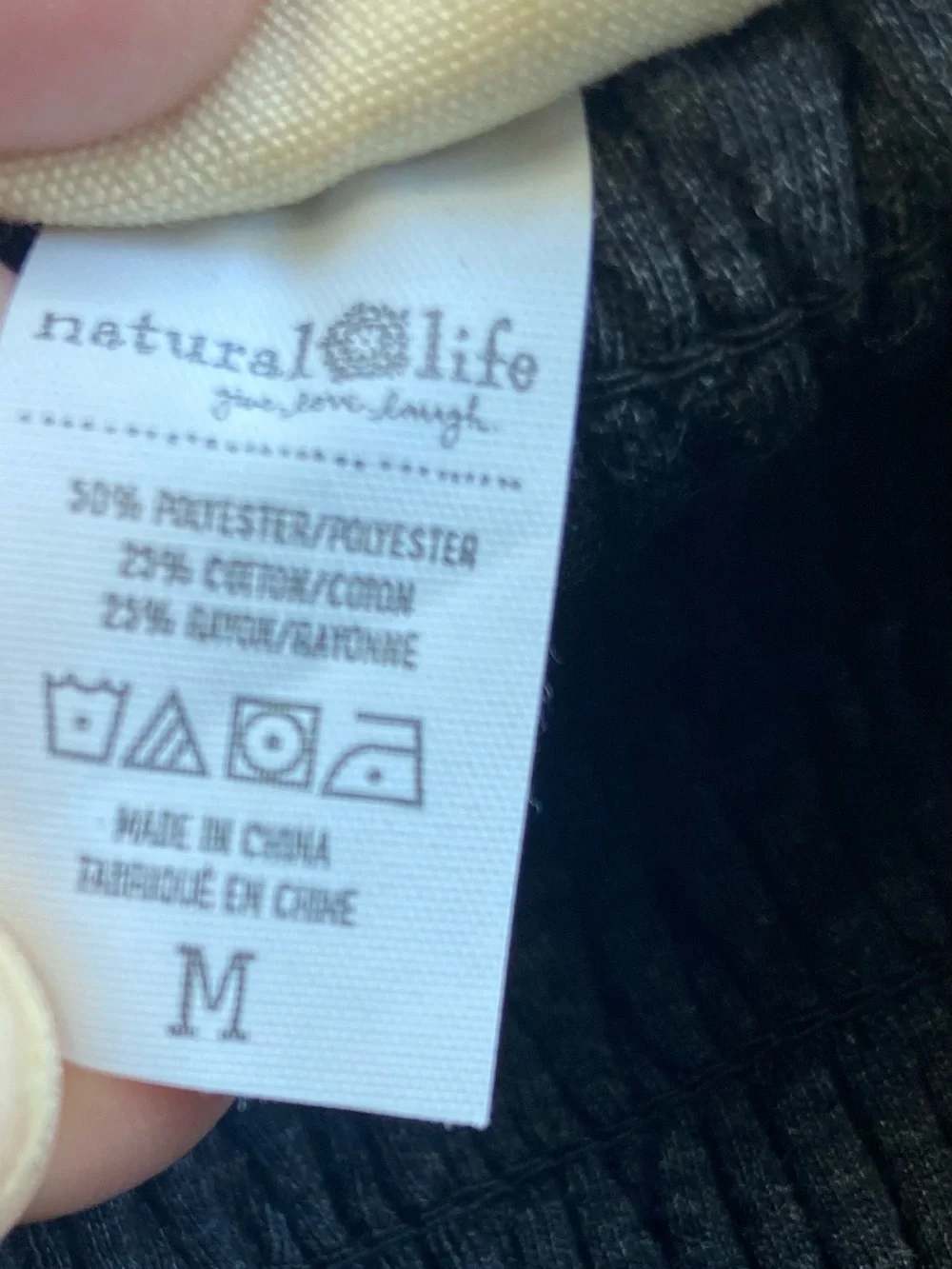 Natural Life Harper Knit Jumpsuit Charcoal Grey Size M NWT Baggy Wide Leg Boho - Picture 8 of 11